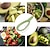 billige Frugt- og grøntredskaber-Kreativ avocadoskæring