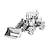 olcso Kirakós játékok-aipin 3d fém összeszerelő modell barkácsolt kirakós mérnöki járművezető orr coe teherautó rakodó daru