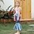 abordables Ropa de baño-Niños Chica Traje de baño Fiesta Graphic Adorable Volante Trajes de baño 7-13 años Primavera M16 K52 MB44