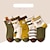 Χαμηλού Κόστους Παιδικές κάλτσες-Παιδιά Γιούνισεξ 5 Ζεύγη Κάλτσες Ανθος κερασιάς πολύχρωμο λαγουδάκι Χαριτωμένο λαγουδάκι λουλουδιών Στάμπα Στάμπα Άνοιξη Φθινόπωρο χαριτωμένο στυλ Καθημερινά Ρούχα 1-12 χρόνια