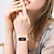 billige Fitbit urbånd-Smartwatch bånd Kompatibel med Fitbit Inspire 3 Rustfrit stål Smartwatch Rem Dame Glitter Krystal Smykke armbånd Udskiftning Armbånd