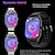 billige Smartwatches-DT99 Smart Watch 2.04 inch Smartur Bluetooth Skridtæller Samtalepåmindelse Aktivitetstracker Kompatibel med Android iOS Dame Herre Lang Standby Handsfree opkald Vandtæt IP 67 46mm urkasse
