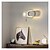 abordables Apliques de pared para interior-Lámpara de pared de luz nocturna, luces de pared LED modernas compatibles con estudio, sala de estar, dormitorio, pasillo, lámparas de pasillo, iluminación interior con interruptor de tracción