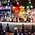 ieftine Puck Lights-Puck cu led 3/6 buc lumina sub dulap 13 culori spot cu LED infrarosu rgb touch cabinet reglare ambientala lumina de noapte pat hochei temporizator cu telecomanda