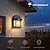 voordelige Wandverlichting buiten-outdoor zonne-wandlamp slimme sensorschakelaar waterdichte wolfraamlamp gang tuinlicht villa nachtlampje