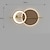 זול מנורת קיר ציור דקורטיבי-מנורת קיר קישוט הבית מנורות LED מודרניות תואמות לחדר עבודה סלון ליד המיטה חדר שינה מעבר סלון דירות בית תאורת פנים וינטג&#039; פמוט קיר 110-240v
