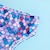 Недорогие Плавательные костюмы-Дети (1-4 лет) Девочки Купальник на открытом воздухе Графика Активный Шнуровка Купальники 3-7 лет Лето Лиловый