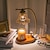 halpa kynttilänlämmitin-ajastettu sulava vahalamppu kielo aromaterapiakynttilä sulava kynttilälamppu retro makuuhuoneen pöytälamppu amerikkalainen retro hirsilahja