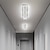 baratos Candeeiros de Teto-Luz de teto led regulável 60cm 80cm 100cm design luzes de teto de metal acrílico para sala de estar escritório 110-240v