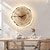 billiga Vägglampor för inomhusbelysning-minimalistisk vägglampa klocka design vardagsrum bakgrund varm vit vägglampa dekorativ lampa designer atmosfär lampa nordisk lampa sovrum 110-240v