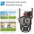 cheap Outdoor IP Network Cameras-6MP WiFi IP Camera 10X Zoom Outdoor Waterproof PTZ Camera Night Vision AI Track 3 Lens Ultra HD Home Security Surveillance Cam