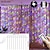 abordables Tiras de Luces LED-1 juego de luces LED para cortina, guirnalda de luces de hadas, iluminación navideña, luces de ventana de arcoíris, decoraciones para el hogar