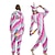 tanie Piżamy kigurumi-Dla dzieci Dla dorosłych Piżama Kigurumi Odzież nocna Jednorożec Zwierzę Piżama Onesie zabawny kostium Flanela Cosplay Dla Mężczyźni i kobiety Chłopcy i dziewczęta Święta Animal Piżamy Rysunek