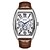 levne Quartz hodinky-SANDA Muži Křemenný kreativita Módní Hodinky na běžné nošení Wristwatch Kalendář VODĚODOLNÝ Ozdoby Kůže Hodinky