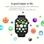Недорогие Смарт-часы-G20 Умные часы 2.01 дюймовый Смарт Часы Bluetooth Педометр Напоминание о звонке Датчик для отслеживания активности Совместим с Android iOS Женский Мужчины