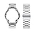 olcso Samsung óraszíjak-Óraszíj mert Samsung Galaxy Watch 6 5 4 40/44mm Watch 6 Classic 43/47mm Watch 5 Pro 45mm Watch 4 Classic 42/46mm 3 41mm Rozsdamentes acél Csere Szíj Case-szal Sportszíj Karszalag