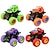 billige rc kjøretøy-4 stk lnertial terrengkjøretøyleker superbestandig klatrebilmodell babybil barn firehjulsdrevet guttelekebil
