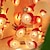 tanie Taśmy świetlne LED-Boże Narodzenie bałwan girlandy świetlne łoś bajkowe światła 1.5m 10 diod led zasilany z baterii boże narodzenie impreza dom ogród drzewo dekoracja okna wieniec światła