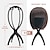 cheap Tools &amp; Accessories-Wig Stand Wig Head Stand for Multiple Wigs Black 3 Pack