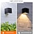 olcso Kültéri falilámpák-napelemes kerítés lámpa 2 móddal meleg fehér/rgb led napelemes fali lámpa kültéri vízálló fedélzeti lépcsőkhöz terasz kerti táj dekor világítás