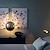 levne noční lampa-Italská kreativní zlatá fólie měsíc dekorace stínidlo 2-světelná stolní lampa 110-240v