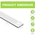 cheap Cabinet Light-Wireless LED Motion Sensor Cabinet Light, Ultra Thin Under Cabinet Light Indoor Rechargeable Magnetic Strip Lights for Kitchen, Wardrobe