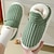 cheap Women&#039;s Slippers &amp; Flip-Flops-Women&#039;s Slippers Fuzzy Slippers Fluffy Slippers House Slippers Warm Slippers Home Daily Solid Color Winter Flat Heel Open Toe Fashion Casual Minimalism Microfiber Elastic Fabric Loafer Pink Navy Blue