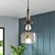 abordables Éclairages pour îlot-simplicité lampe à suspension en verre clair design nordique moderne restaurant droplight décor à la maison e27 lampe suspendue au plafond pour café loft dessert boutique bar 110-240v