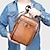 Χαμηλού Κόστους Ανδρικές τσάντες-Τσάντα ώμου vintage από γνήσιο δέρμα χιαστί τσάντα από δέρμα αγελάδας