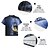 abordables t-shirt henley pour hommes-Homme Chemise Henley Shirt Graphic Bateau Henley Vêtement Tenue 3D effet Extérieur du quotidien Manche Courte Imprimer Bouton bas Mode Décontractées Confortable