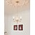 voordelige Kroonluchters-kroonluchter 1/3/5 lampen messing keramische hanglamp voor thuis slaapkamer europese stijl hanglamp verstelbare eettafel plafondlamp 110-240v