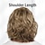 Χαμηλού Κόστους παλαιότερη περούκα-rosalie περούκα από την Paula Young - υπέροχη περούκα μεσαίου μήκους με κτύπημα και ανάγλυφες μπούκλες / πολυτονικές αποχρώσεις του ξανθού, ασημί, καφέ και κόκκινου