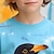 tanie chłopięce koszulki 3D-Chłopcy 3d pingwin tee spódnica z krótkim rękawem nadruk 3d jesień aktywny moda sportowa poliester dzieci 3-12 lat na zewnątrz na co dzień codzienny regularny krój