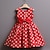 voordelige 3D-jurken voor meisjes-meisjes 3D-spotjurk mouwloos 3D-print herfst dagelijks vakantie casual mooi kinderen 3-12 jaar swingjurk a-lijn jurk tankjurk boven de knie polyester normale pasvorm
