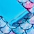 baratos Roupa de natação-Infantil Para Meninas Roupa de Banho Espetáculo Gráfico Ativo Secagem Rápida Fatos de banho 7-13 anos Verão Rosa Vermelho Azul