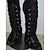 cheap Historical &amp; Vintage Costumes-Retro Vintage Punk &amp; Gothic Medieval 17th Century Masquerade Gaiters Boot Covers Warrior Knight Ritter Viking Crusader Celtic Knight Men&#039;s Unisex Performance Party Stage Shoe Cover