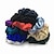 cheap Bedding Accessories-100% Mulberry Silk Hair Scrunchies Ties for Frizz &amp; Breakage Prevention, Nature Silk Hair Ties No Damage, Elastic ponytail Holders, 1Pc