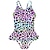 levne Plavky-dětské dívčí plavky trénink jednobarevné rozkošné plavky 7-13 let léto s 1ks bublinkovým strojem