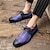olcso Férfi fűzős bőrcipők-Férfi Félcipők Formális cipők Bullock cipő Ruha cipő Gyalogló Alkalmi Napi Bőr Kényelmes Bokacsizmák Papucs Sárga Rózsaszín Kék Tavasz Ősz