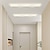 billige Loftslys-led loftslampe dæmpbar 60cm 80cm 100cm design akryl metal loftlamper til stue kontor 110-240v