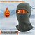 cheap Home Hats-Solid Color Thermal Ski Mask Unisex Fleece Balaclava Windproof Neck Gaiter Thick Cycling Face Mask For Women &amp; Men Winter Outdoor