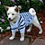 Недорогие Одежда для собак-Полосатая футболка для собак, собак, кошек, хлопковый жилет, весна-лето, одежда для домашних животных, футболка подходит для маленьких и средних домашних животных, французский бульдог, бишон