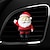 preiswerte Anhänger &amp; Ornamente fürs Auto-2 Stück Auto-Lufterfrischer-Clip, Weihnachtsbaum, Weihnachtsmann-Styling, Luft-Parfüm-Clip, Entlüftungsdekoration