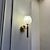 זול פמוטי קיר-פמוט קיר מנורת קיר מודרנית שיש מנורת קיר, מפוארת כולה נחושת קיר רקע סלון, ניצן פרח מרפסת מנורת קיר מנורת קיר 110-240v