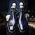 Χαμηλού Κόστους Ανδρικές Μπότες-Ανδρικά Μπότες Τα επίσημα παπούτσια Φόρεμα Παπούτσια Μπότες μόδας Περπάτημα Βρετανικό Γραφείο &amp; Καριέρα PU Ζεστό Φορέστε Αντίσταση Μποτίνια Μπλε Φθινόπωρο Χειμώνας