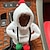voordelige Stuurhoezen-kerstkostuum auto versnellingspook versnellingspook sweatshirt hooded creatieve versnellingspook kerstman versnellingsafdekking