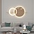 cheap Decorative Painting Wall Lamp-Wall lamp Home Decoration Modern LED Wall Lamps Compatible with Study Living Room Bedside Bedroom Aisle Parlor Flats Home Indoor Lighting Vintage Wall Sconce 110-240V