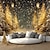 cheap Landscape Tapestry-Golden Street Hanging Tapestry Wall Art Large Tapestry Mural Decor Photograph Backdrop Blanket Curtain Home Bedroom Living Room Decoration