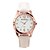 お買い得  クォーツ腕時計-女性 クォーツ ミニマリスト スポーツ ビジネス 腕時計 光る 防水 レザー 腕時計