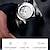 abordables Relojes mecánicos-Mujer Hombre Relojes Mecánico Diamante minimalista Lujo Moda Cuerda Automática Luminoso Calendario IMPERMEABLE Piel Reloj